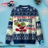 New England Patriots Grinch Merry Kissmyass Ugly Christmas Sweater UD1IukK