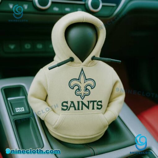 New Orleans Saints Car Gear Shift Hoodie N0tqYVm