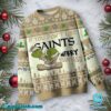 New Orleans Saints Grinch Merry Kissmyass Ugly Christmas Sweater-a QjEweUJ
