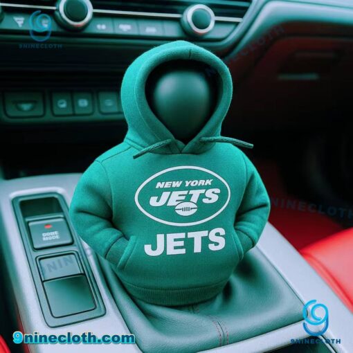 New York Jets Car Gear Shift Hoodie rxSv65f