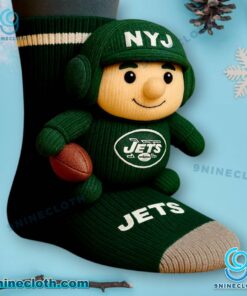 New York Jets Crochet Socks cuwksJS