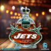 New York Jets Nick Mangold 1984-2025 Forever A Jet Forever A Legend Whiskey Bottle pzgVHbW