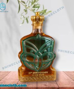 New Zealand Warriors 30th Anniversary Up The Wahs Whiskey Bottle WeMiC1U