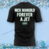 Nick Mangold Forever A Jet #74 T-shirt-b tMePLRv