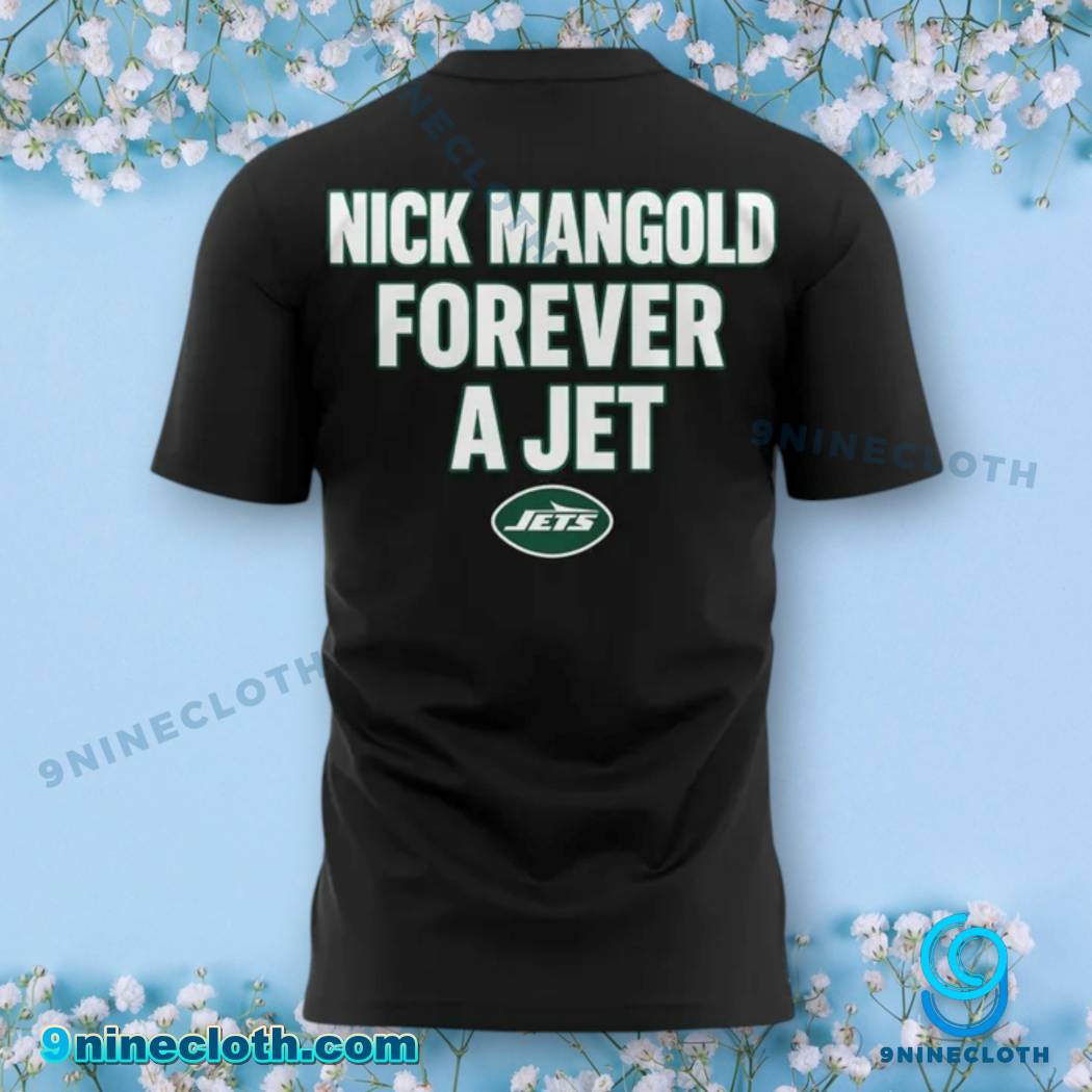 Nick Mangold Forever A Jet #74 T-shirt-b tMePLRv