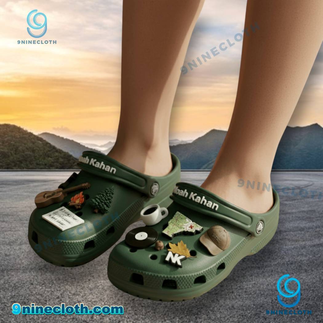 Noah Kahan Crocs With Charms-b dkTPzga