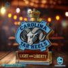 North Carolina Tar Heels Light And Liberty Whiskey Bottle 60CjdlU