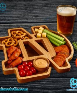 Notre Dame Fighting Irish NCAA Wooden Charcuterie Board WAQVjEi