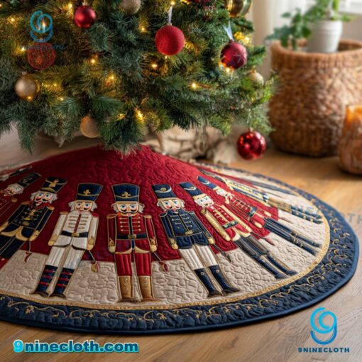 Nutcracker Holiday Christmas Tree Skirt Christmas Tree Skirt ZKh3NX8
