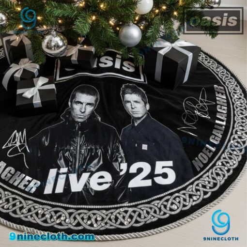 Oasis Live '25 Christmas Tree Skirt 1wR6lrc