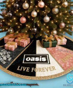 Oasis Live Forever Christmas Tree Skirt ViS3Fms