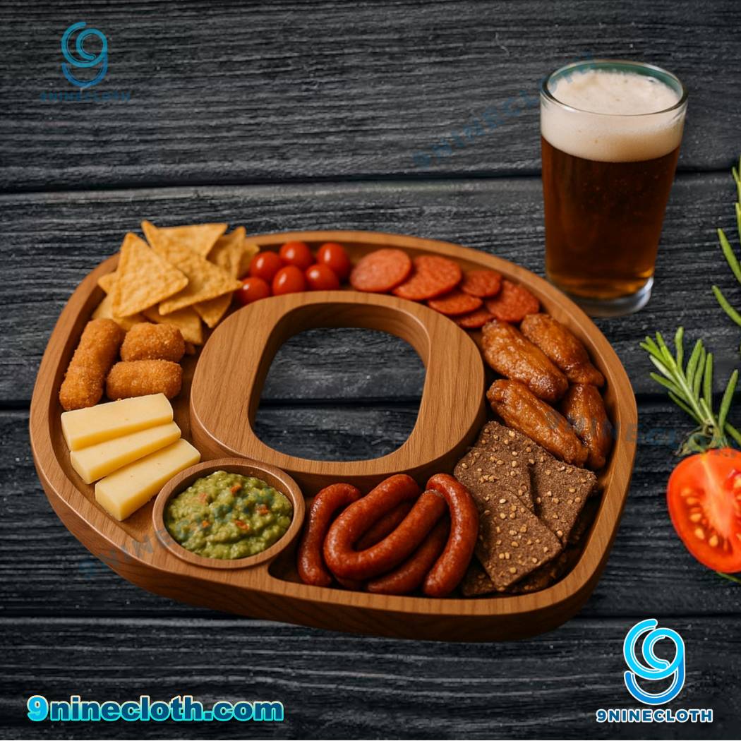 Oregon Ducks NCAA Wooden Charcuterie Board 3shBi7I