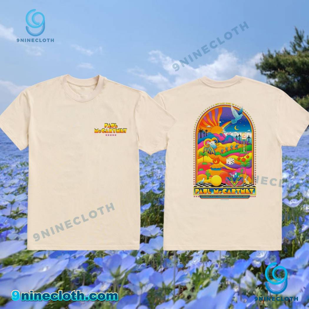 Paul Mccartney Got Back 2025 Palm Desert Event T-shirt we0pWTL