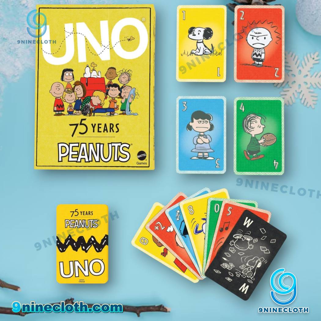 Peanuts 75th Anniversary UNO Cards V05b8JD