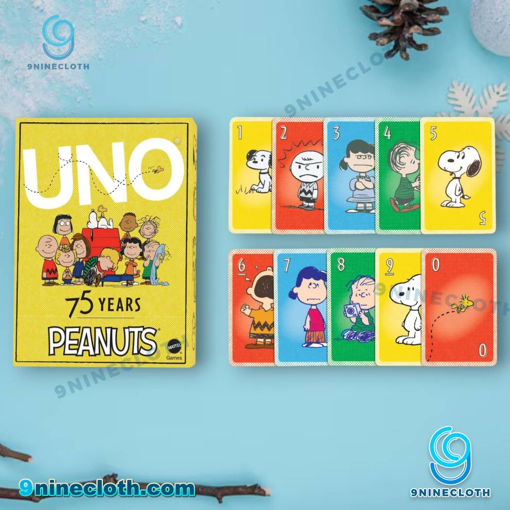 Peanuts 75th Anniversary UNO Cards-a oV0yXel