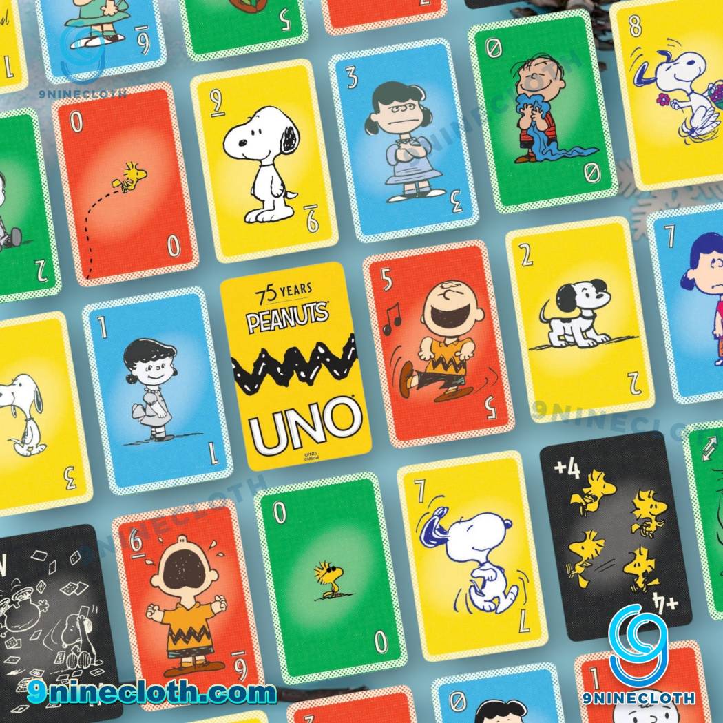 Peanuts 75th Anniversary UNO Cards-b 92LrYj3