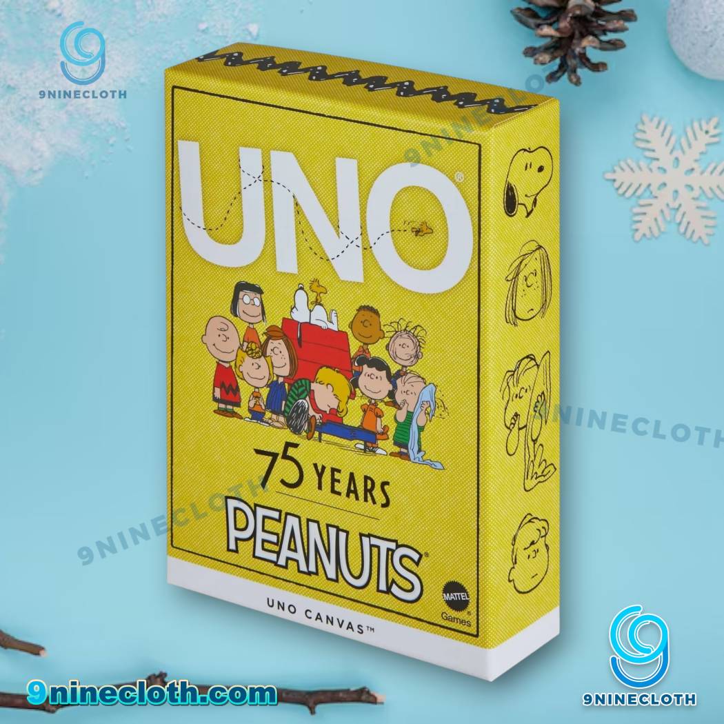 Peanuts 75th Anniversary UNO Cards-y jVmGbKt