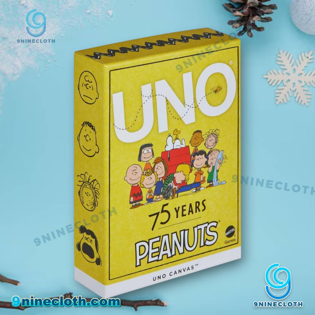 Peanuts 75th Anniversary UNO Cards-z 9fDgaK2