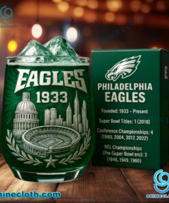 Philadelphia Eagles 1933 Stadium Whiskey Glass wVlqPdi
