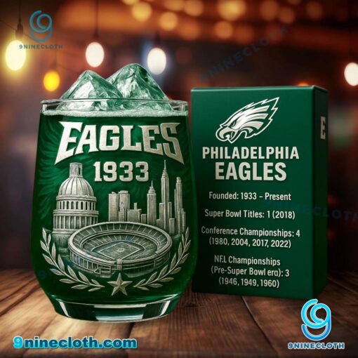 Philadelphia Eagles 1933 Stadium Whiskey Glass wVlqPdi