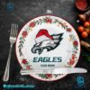 Philadelphia Eagles Christmas Personalized Ceramic Plate cOnsFoM