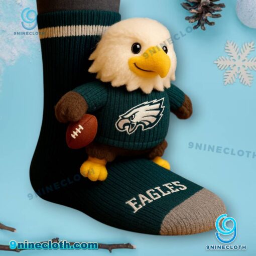 Philadelphia Eagles Crochet Socks fI7xQsg