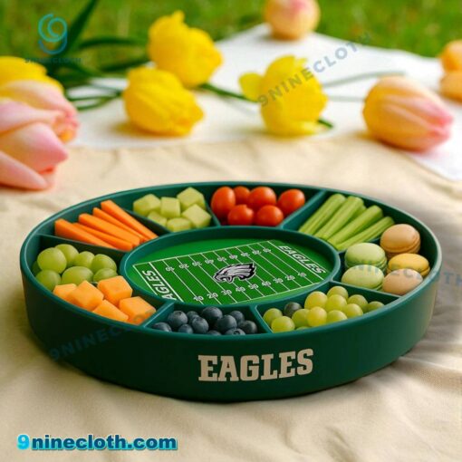 Philadelphia Eagles Stadium Snack Platter VUqLW4G