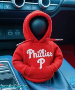 Philadelphia Phillies Car Gear Shift Hoodie ACVBsW1