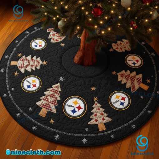 Pittsburgh Steelers Christmas Tree Skirt z8CLglt