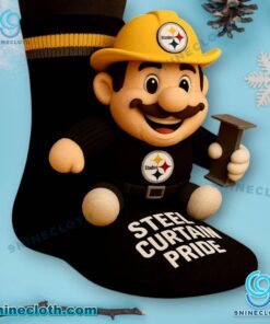 Pittsburgh Steelers Crochet Socks a8DdOwk