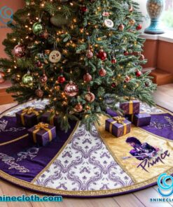 Prince Singer Christmas Tree Skirt cR3rQya