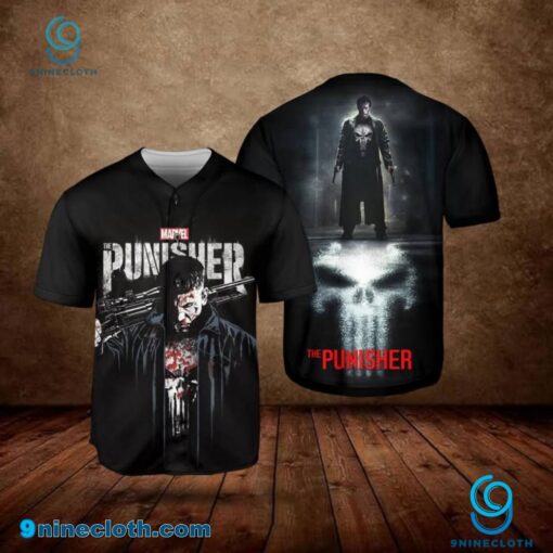 Punisher Baseball Jersey 9xaA8dn