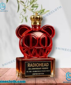 Radiohead 40th Anniversary Whiskey Bottle 72bMZSf