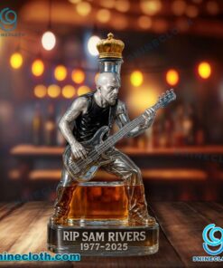 Rip Sam Rivers 1977-2025 Whiskey Bottle CVo2nqu