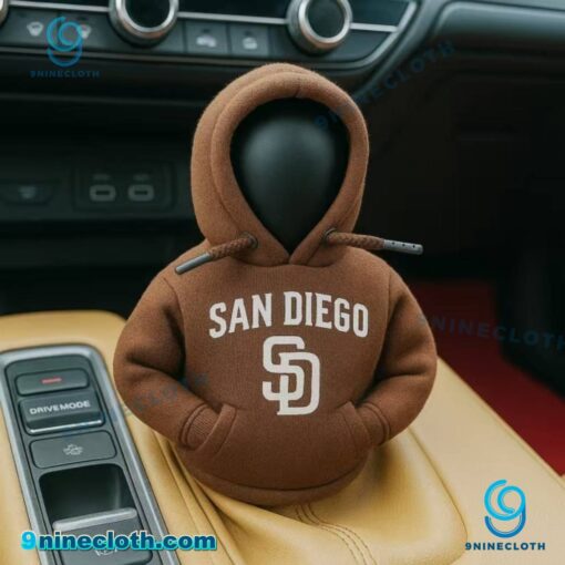 San Diego Padres Car Gear Shift Hoodie u28Bgi5