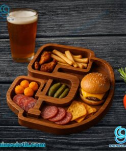 San Diego Padres MLB Wooden Charcuterie Board NT7Rzfd