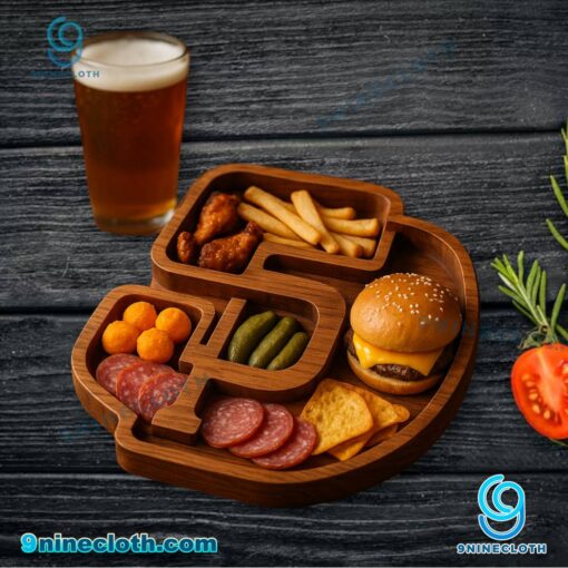 San Diego Padres MLB Wooden Charcuterie Board NT7Rzfd
