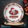 San Francisco 49ers Christmas Personalized Ceramic Plate-a O83jquy