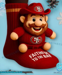 San Francisco 49ers Crochet Socks UfbNXIi