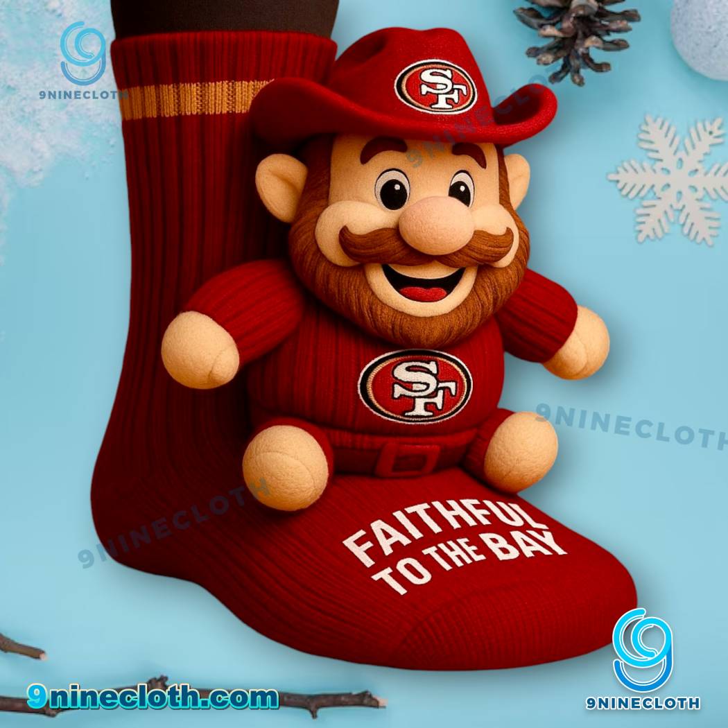 San Francisco 49ers Crochet Socks UfbNXIi