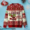 San Francisco 49ers Grinch Merry Kissmyass Ugly Christmas Sweater JSp3Dri