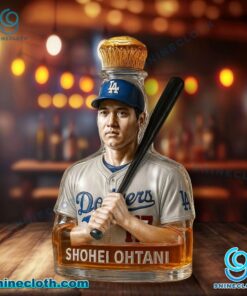 Shohei Ohtani 2025 NLCS MVP Whiskey Bottle ZmiIWn3