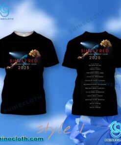 Simply Red 40th Anniversary Tour 2025 T-shirt dBjeGh7
