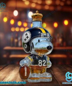 Snoopy Pittsburgh Steelers Whiskey Bottle 7ajYiob