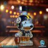 Snoopy Pittsburgh Steelers Whiskey Bottle-c eZutDAM