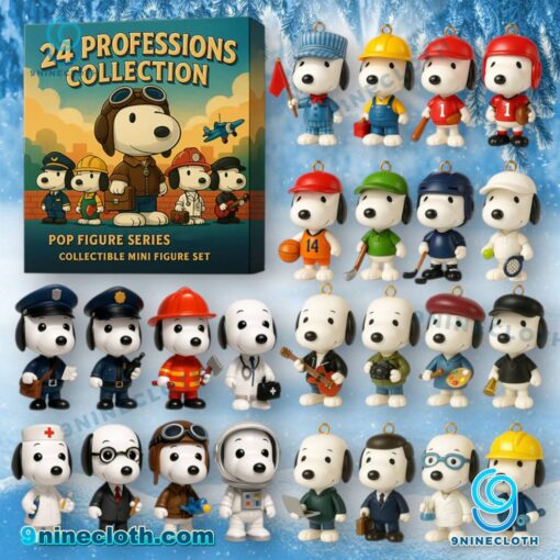 Snoopy Profession Advent Calendar 2025 9YDuUzj