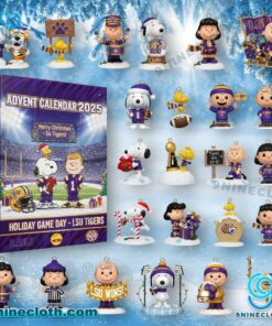 Snoopy X Lsu Tigers Advent Calendar 2025 rq9VWTA