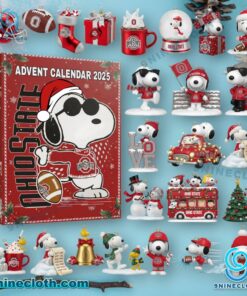 Snoopy X Ohio State Buckeyes Advent Calendar 2025 IYbDoVN
