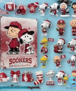 Snoopy X Oklahoma Sooners Advent Calendar 2025 LHzchXN