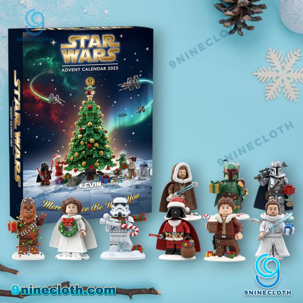 Star Wars Merry Force Be With You Personalized Advent Calendar 2025-b JzSwXRa